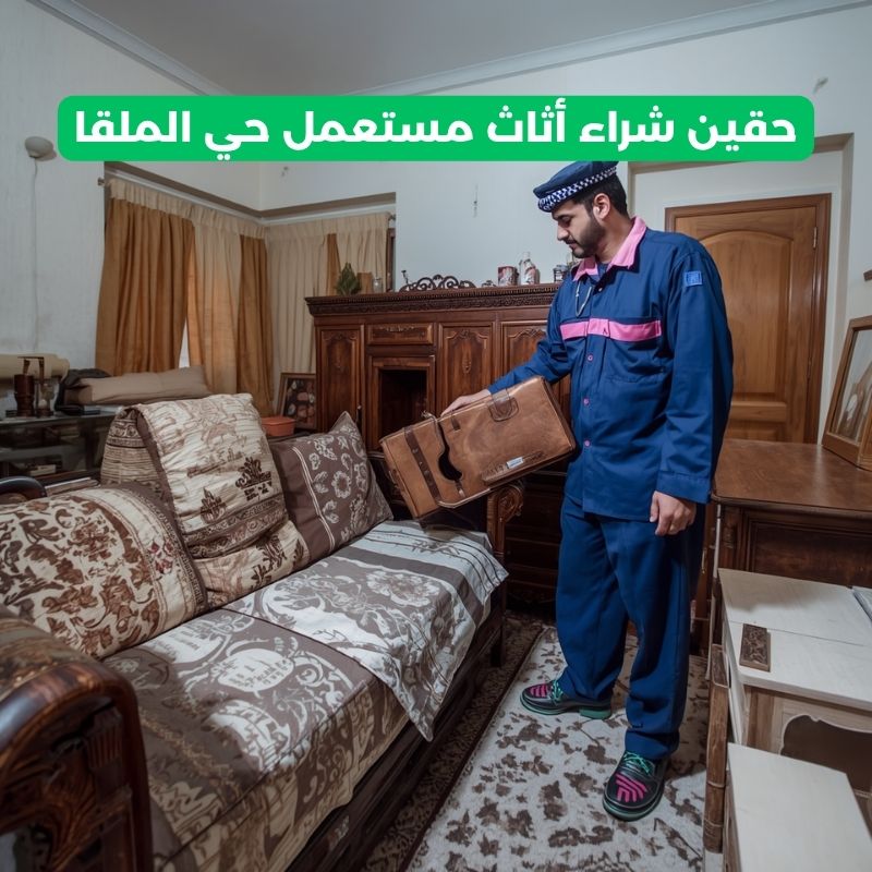 حقين شراء أثاث مستعمل حي الملقا