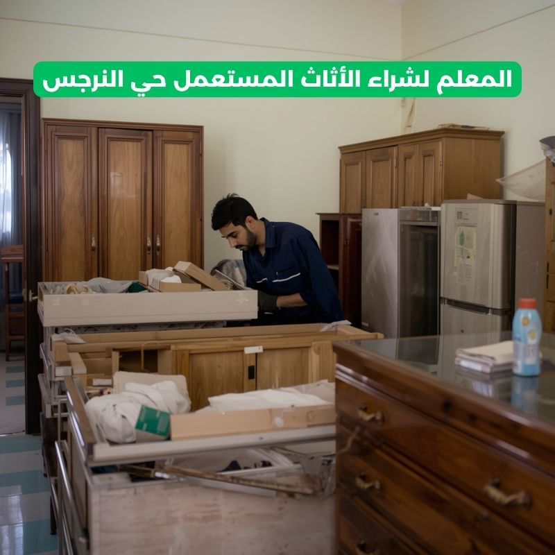 شراء أثاث مستعمل حي النرجس
